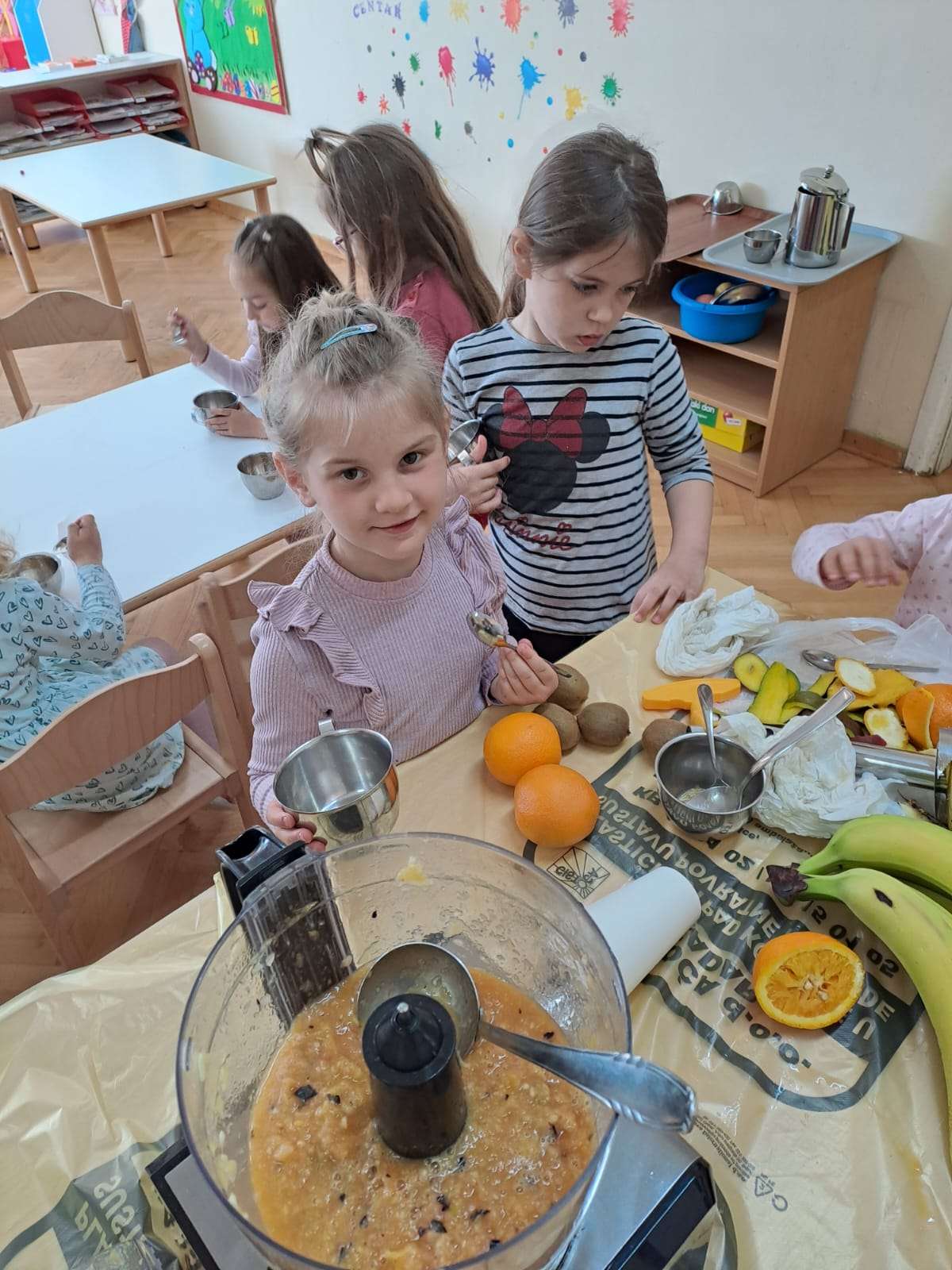 Danas su naše ribice zajedno s tetom Anom otkrile važnost zdrave prehrane!