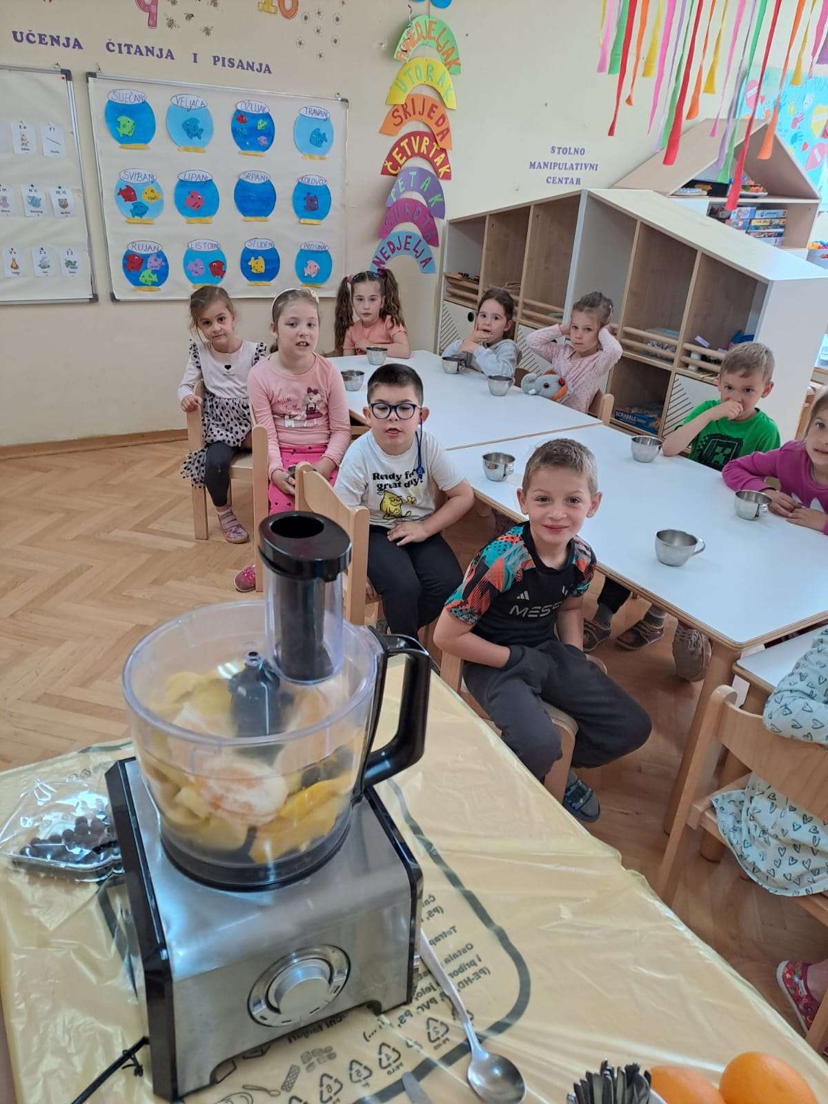 Danas su naše ribice zajedno s tetom Anom otkrile važnost zdrave prehrane!