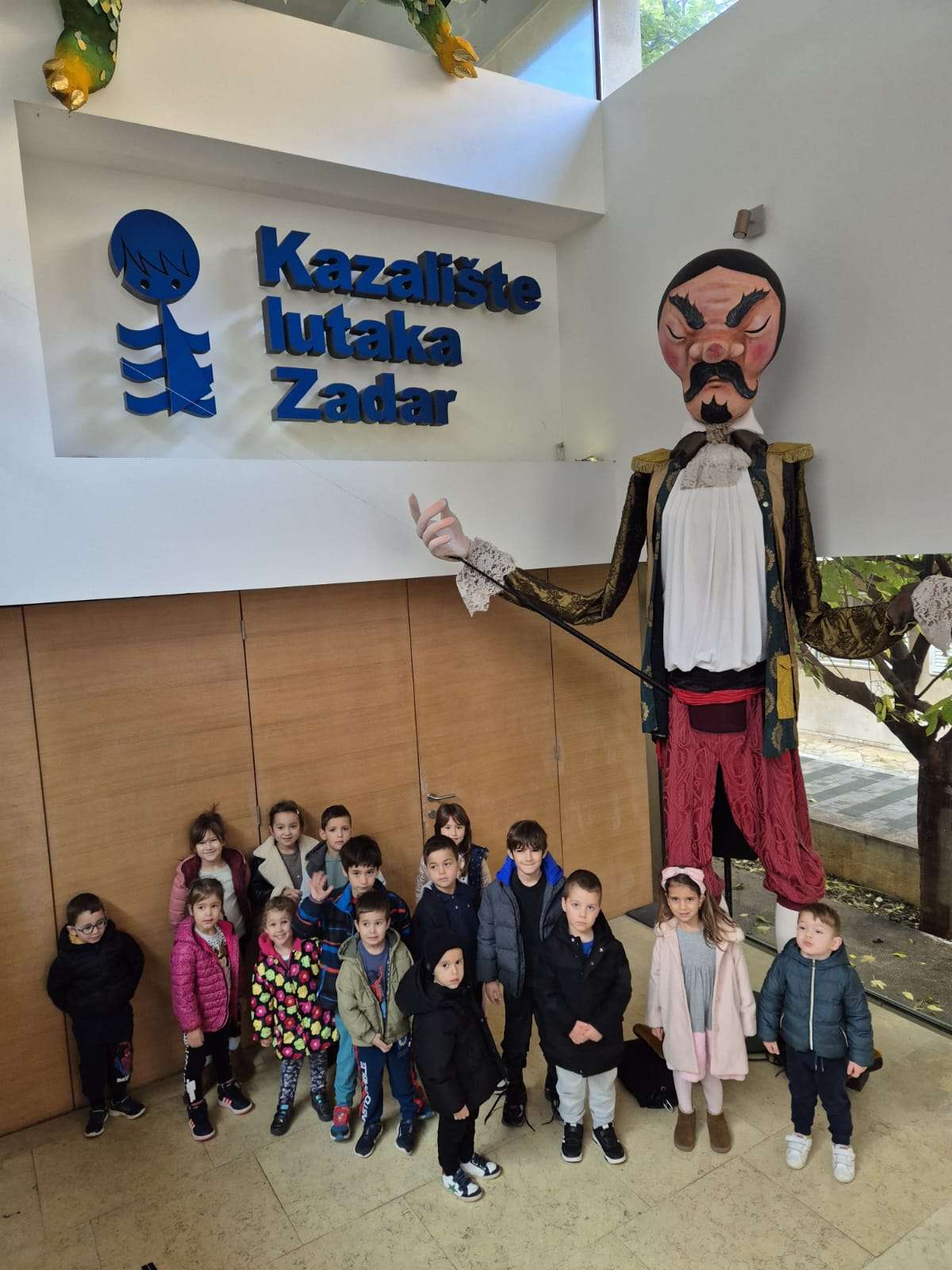 Dupinići u posjeti Kazalištu Lutaka Zadar.
